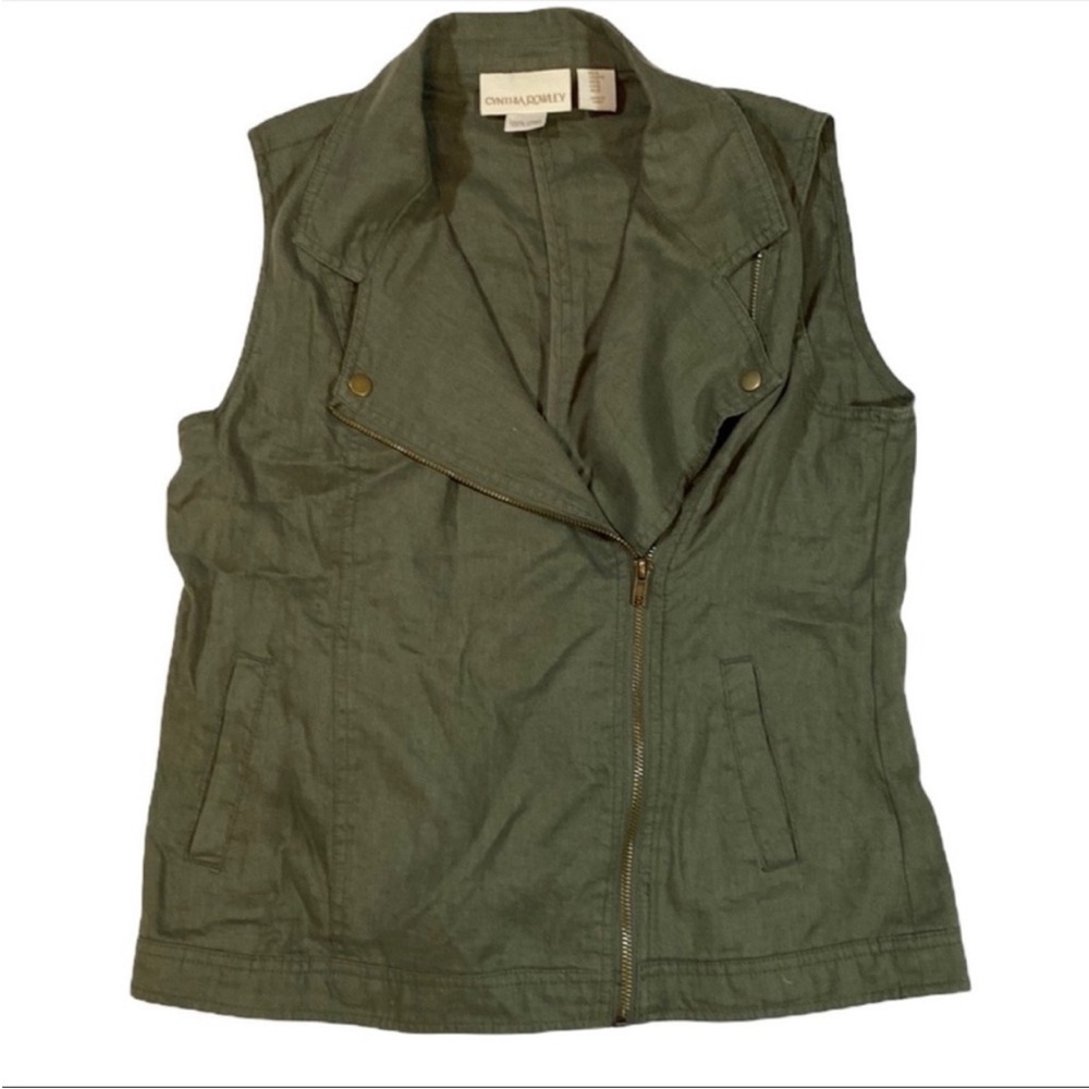 Cynthia Rowley Linen Vest
